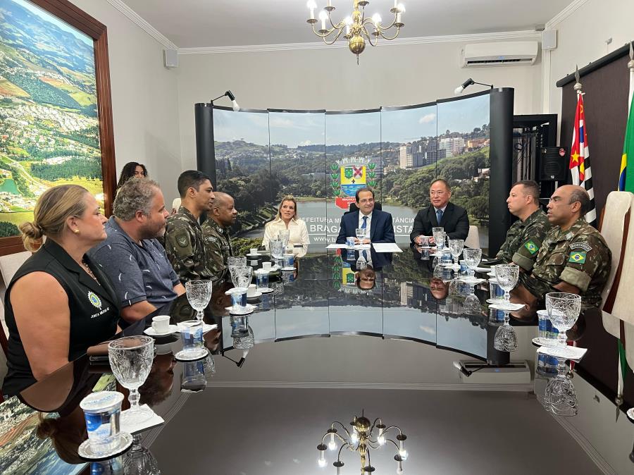 Prefeito Edmir Chedid assume a presidência da Junta de Serviço Militar de Bragança Paulista