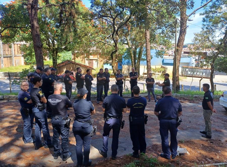 Guarda Civil Municipal de Bragança Paulista participa de treinamento de qualificação profissional