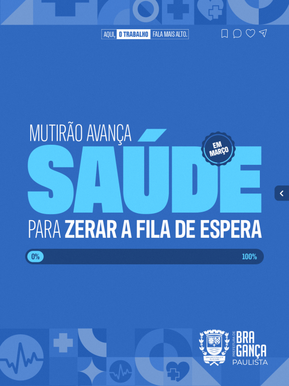 Mutirão Avança Saúde com investimento de R$ 1,3 milhão é anunciado