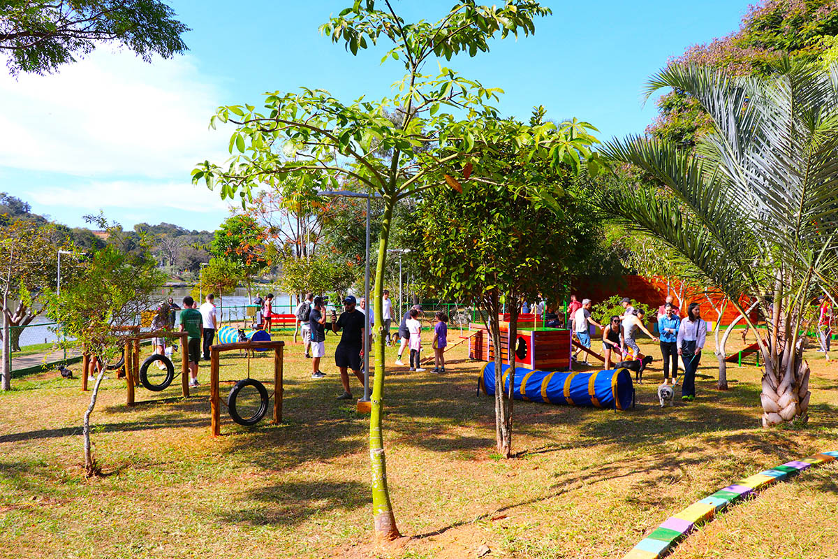Espaço PET é inaugurado no Lago do Taboão