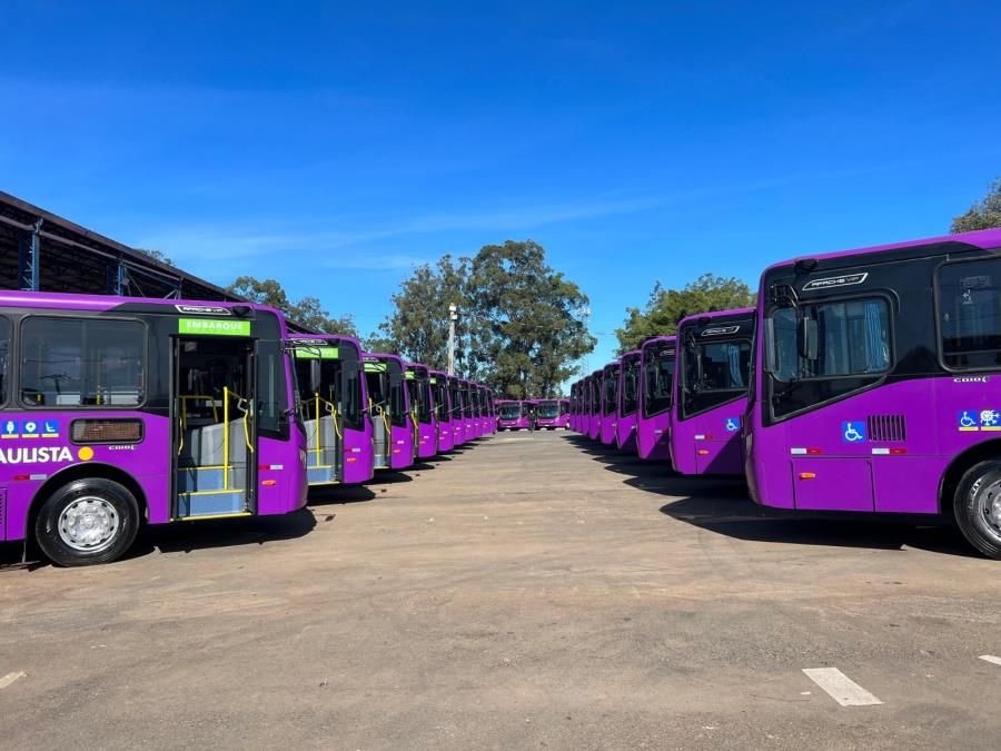 Prefeitura de Bragança Paulista entrega 38 novos ônibus e amplia renovação da frota municipal