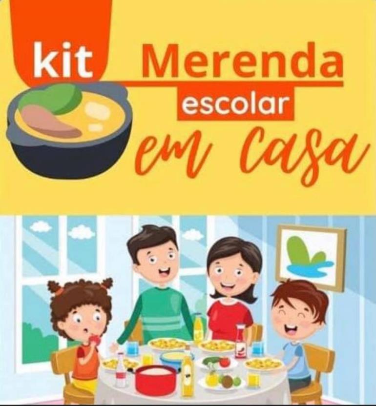 kits da merenda escolar