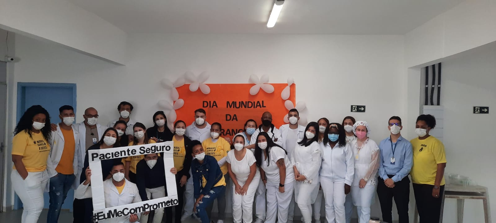 Equipes do Hospital e Maternidade Municipal realizam evento em comemoração ao Dia Mundial da Segurança do Paciente