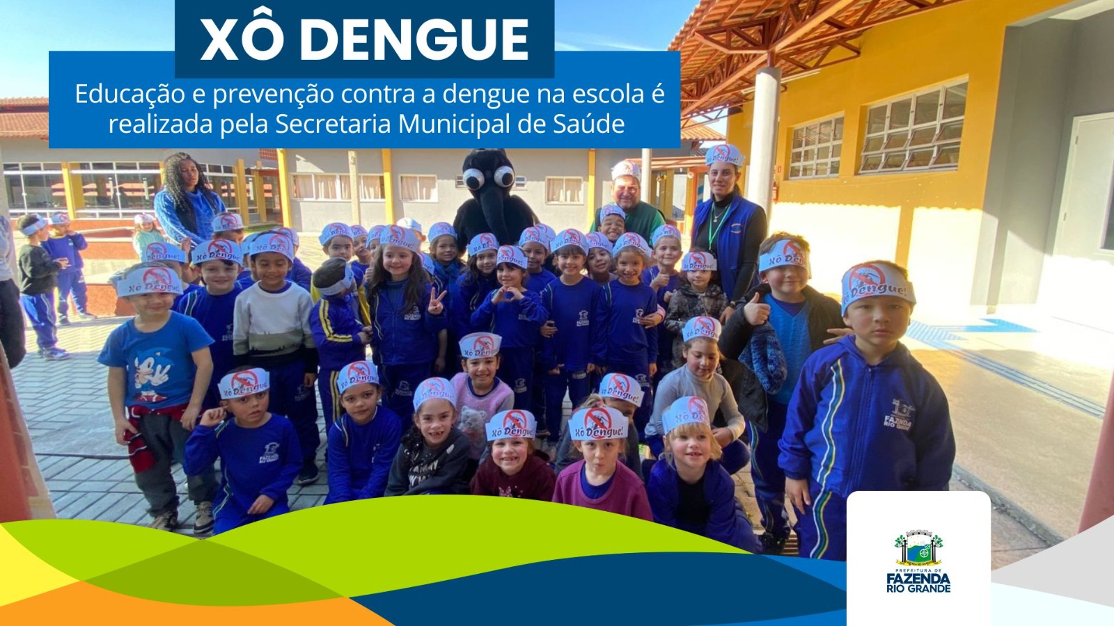 Programa Educar para Prevenir leva conscientização contra a dengue para as escolas municipais
