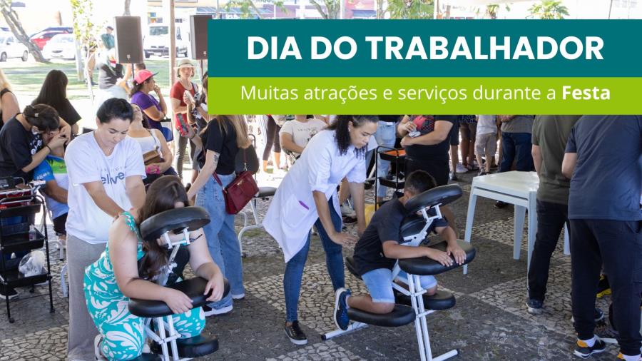 Dia do Trabalhador é comemorado com festa e serviços aos fazendenses