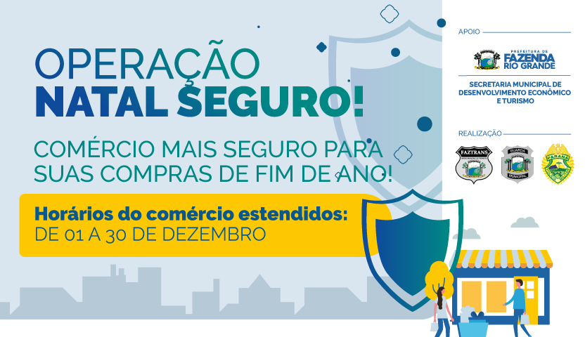Inicia hoje (01/12) a Operação Natal Seguro