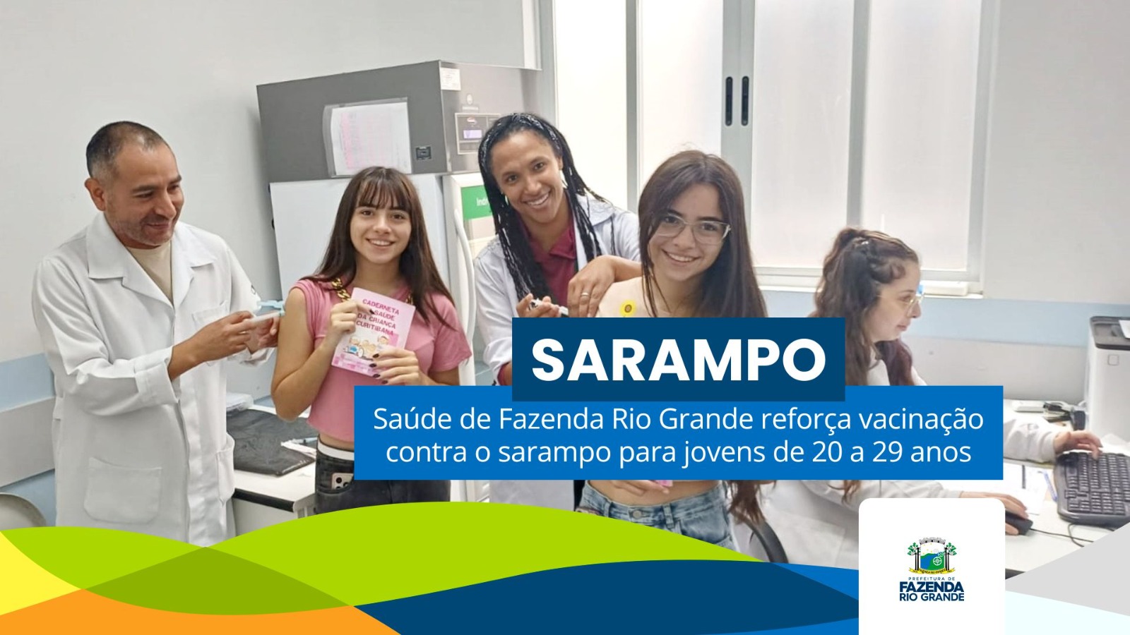 Secretaria de Saúde reforça vacinação contra o sarampo para jovens de 20 a 29 anos