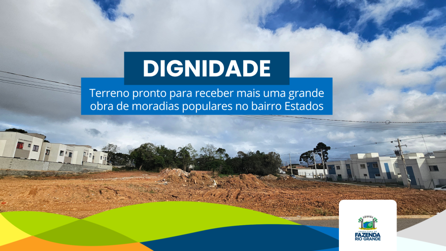 Grande obra de mororadias populares está prestes a iniciar em Fazenda Rio Grande
