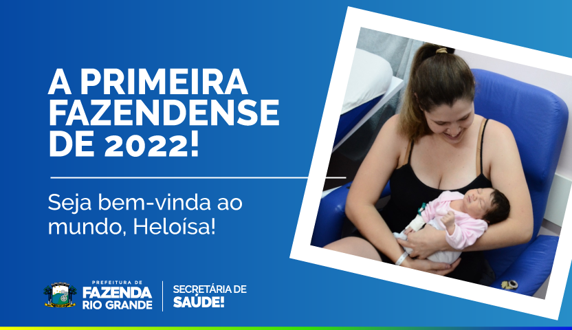 Heloísa é a primeira bebê a nascer em Fazenda Rio Grande neste ano.