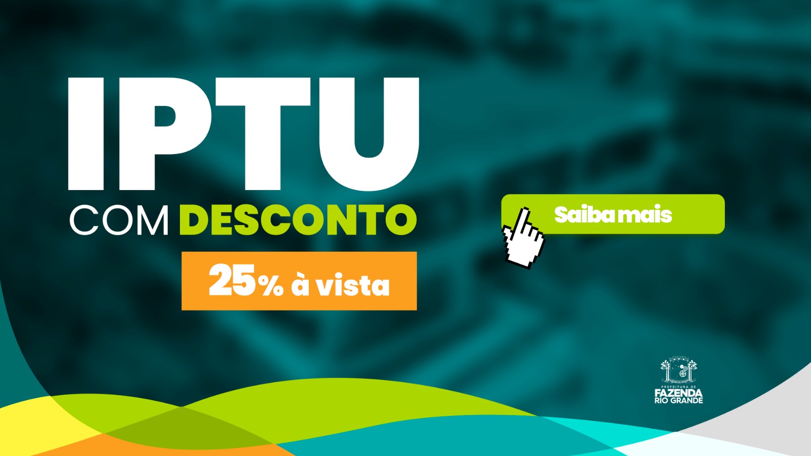 Os fazendenses já podem pagar o IPTU 2024 com 25% de desconto