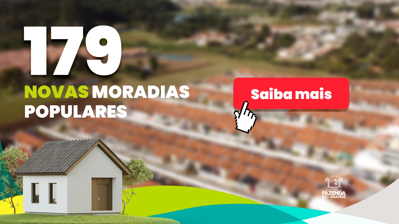 179 novas moradias populares serão construídas em Fazenda Rio Grande