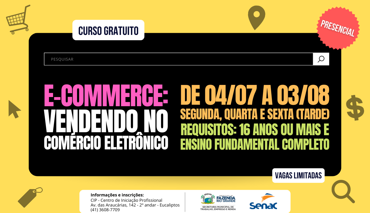 QUER APRENDER A VENDER PELA INTERNET