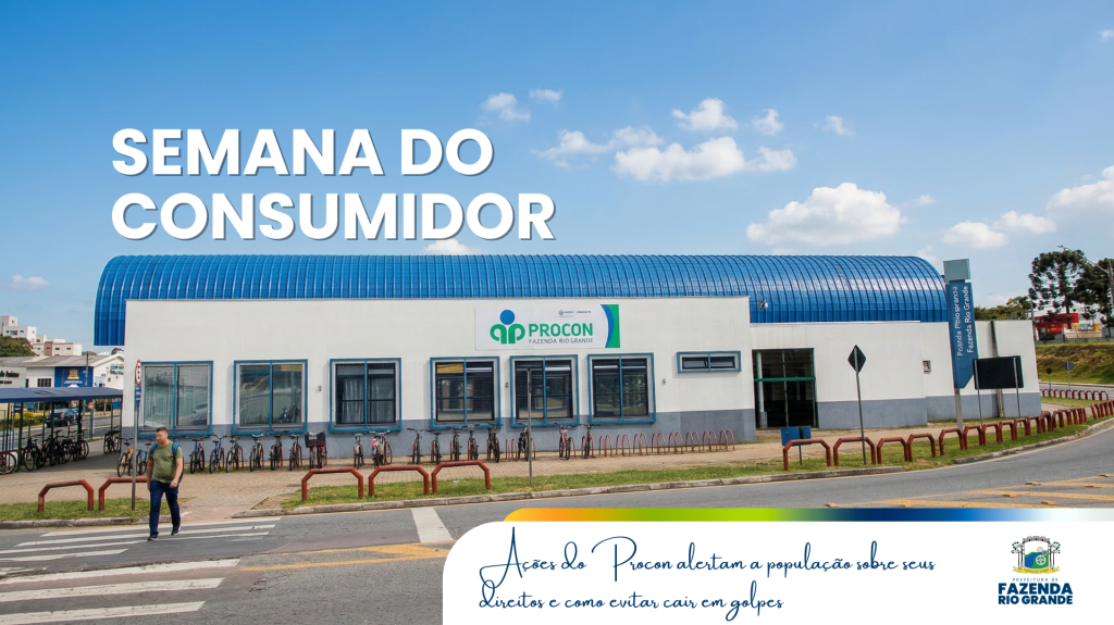 Procon de Fazenda Rio Grande realiza "Blitz do Consumidor" e lança guias digitais educativos