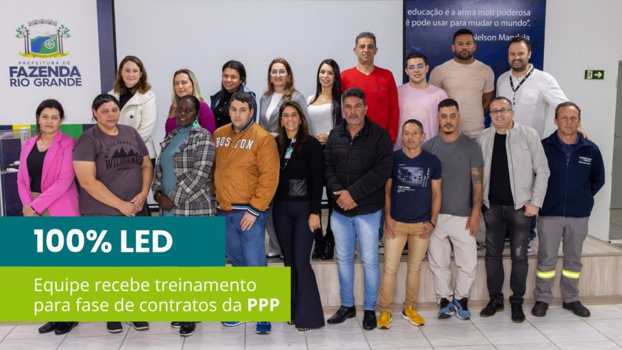 Curso prepara servidores para fase de contrato da PPP da Iluminação Pública