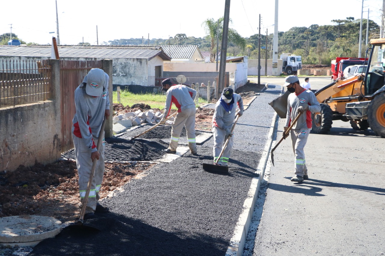 Bairro Eucaliptos recebe importantes obras através do Programa Avança Fazenda Rio Grande
