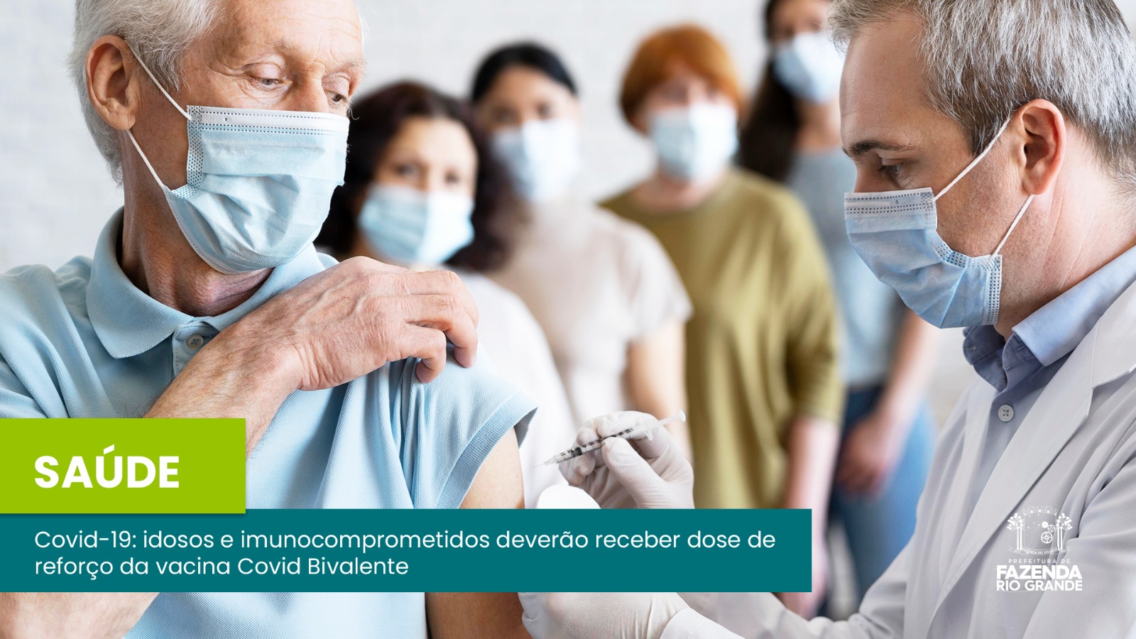 Covid-19: idosos e imunocomprometidos deverão receber dose de reforço da vacina Covid Bivalente