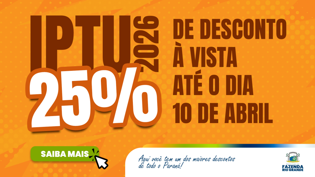 IPTU 2026: veja prazos, descontos e formas de parcelamento