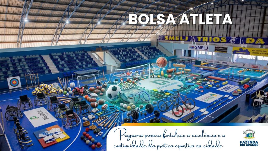 Fazenda Rio Grande lança edital inédito do Programa Bolsa Atleta para 2026