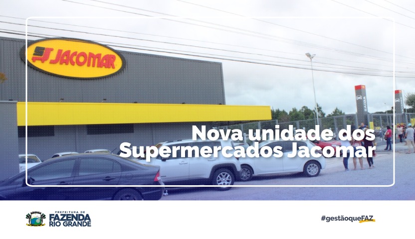 Inauguração do Supermercado Jacomar no bairro Estados