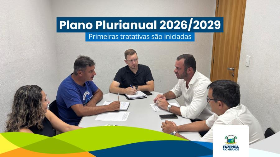 Tratativas sobre o Plano Plurianual 2026/2029 têm início em Fazenda Rio Grande
