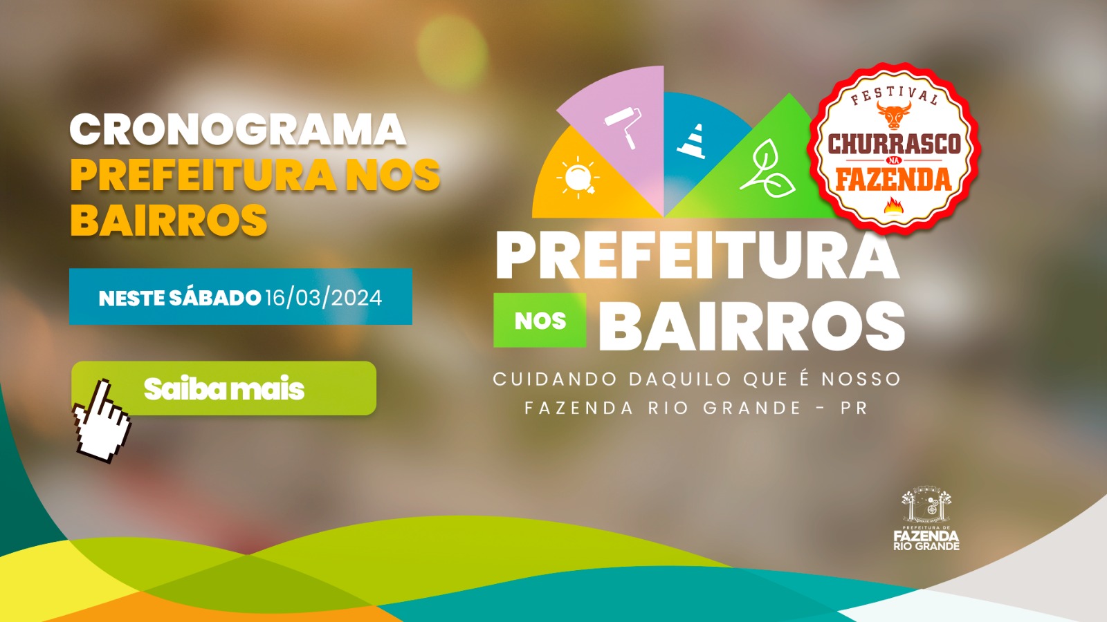 Prefeitura nos Bairros leva serviços para fazendenses durante Festival Churrasco na Fazenda