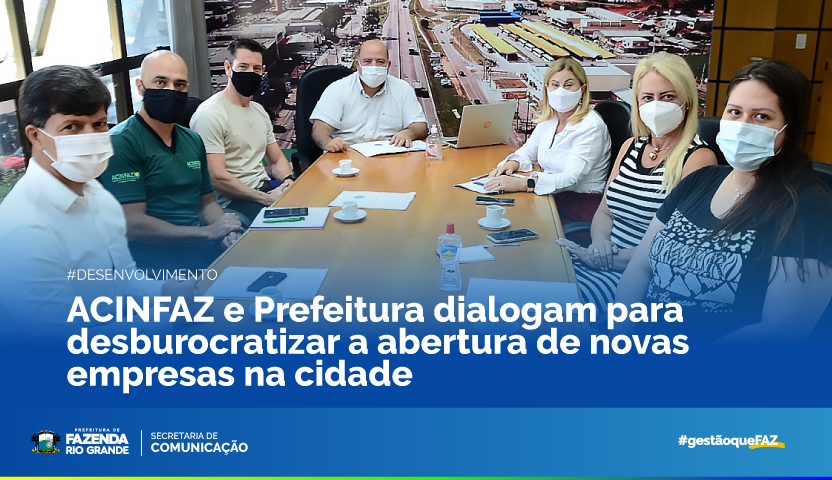 Reunião com a ACINFAZ
