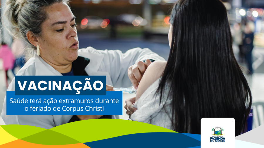 Vacinação contra a gripe será realizada no feriado de Corpus Christi em Fazenda Rio Grande