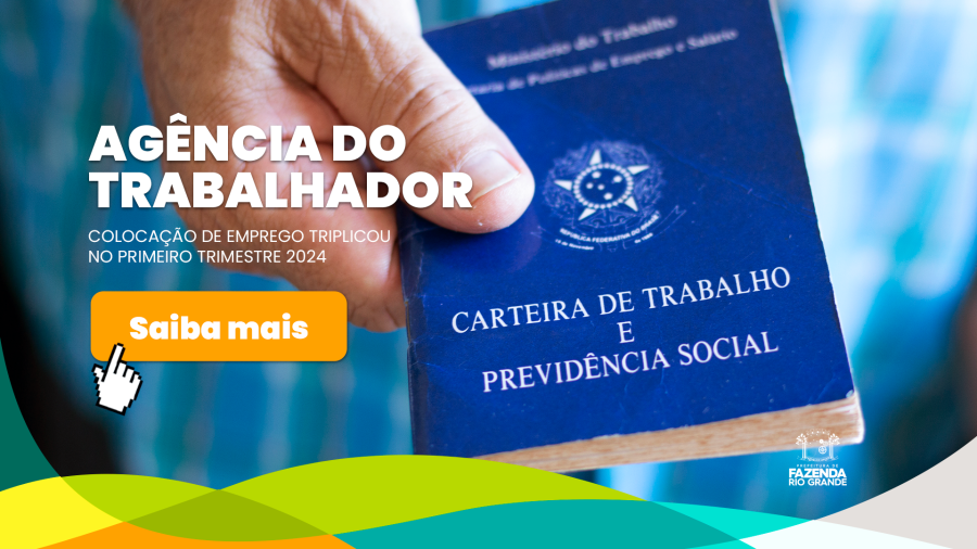 Agência do Trabalhador triplica as colocações de emprego no 1º trimestre em Fazenda Rio Grande