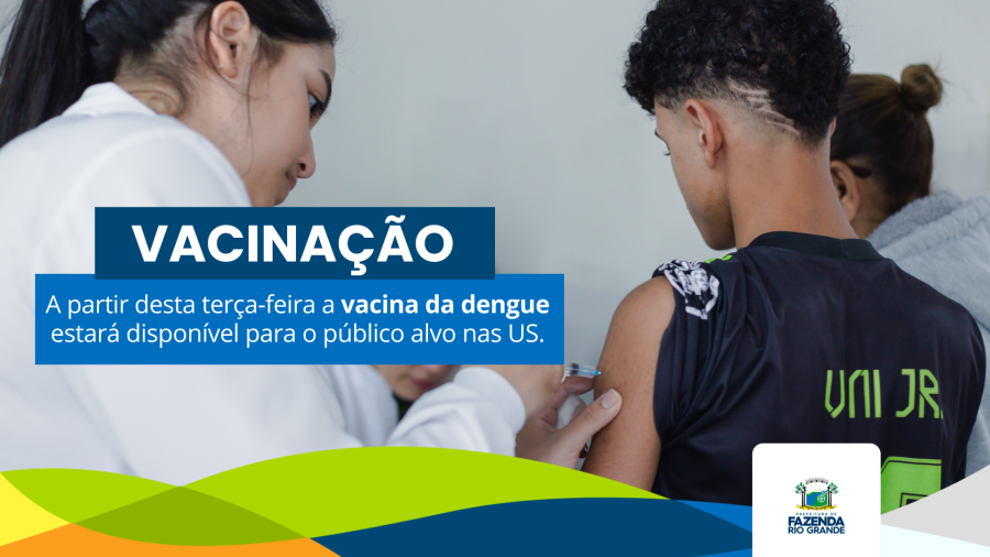 Vacinação contra a dengue inicia nesta terça-feira em Fazenda Rio Grande