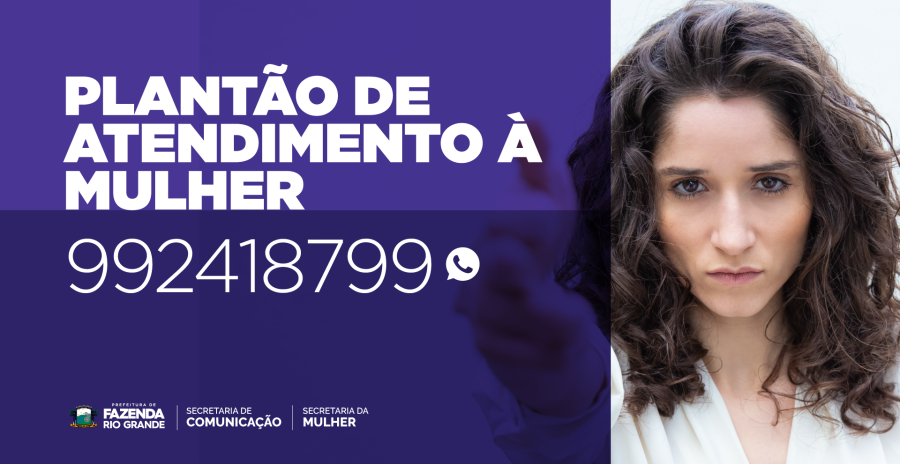 Plantão de denúncia a violência contra a mulher
