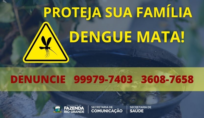 Paraná Declara Estado De Epidemia De Dengue Prefeitura De Fazenda Rio Grande 