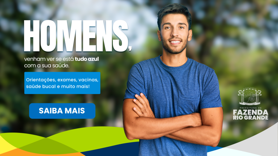 Caminhada e ações de saúde para homens marcam Agosto Azul em Fazenda Rio Grande