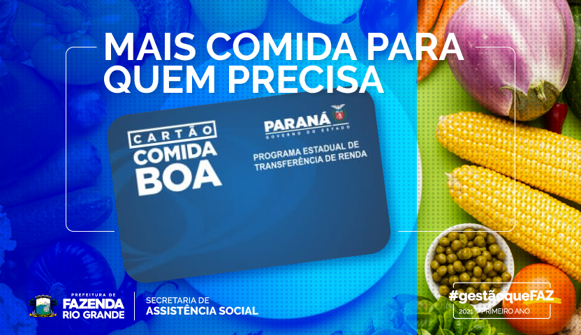 Programa Estadual Cartão Comida Boa