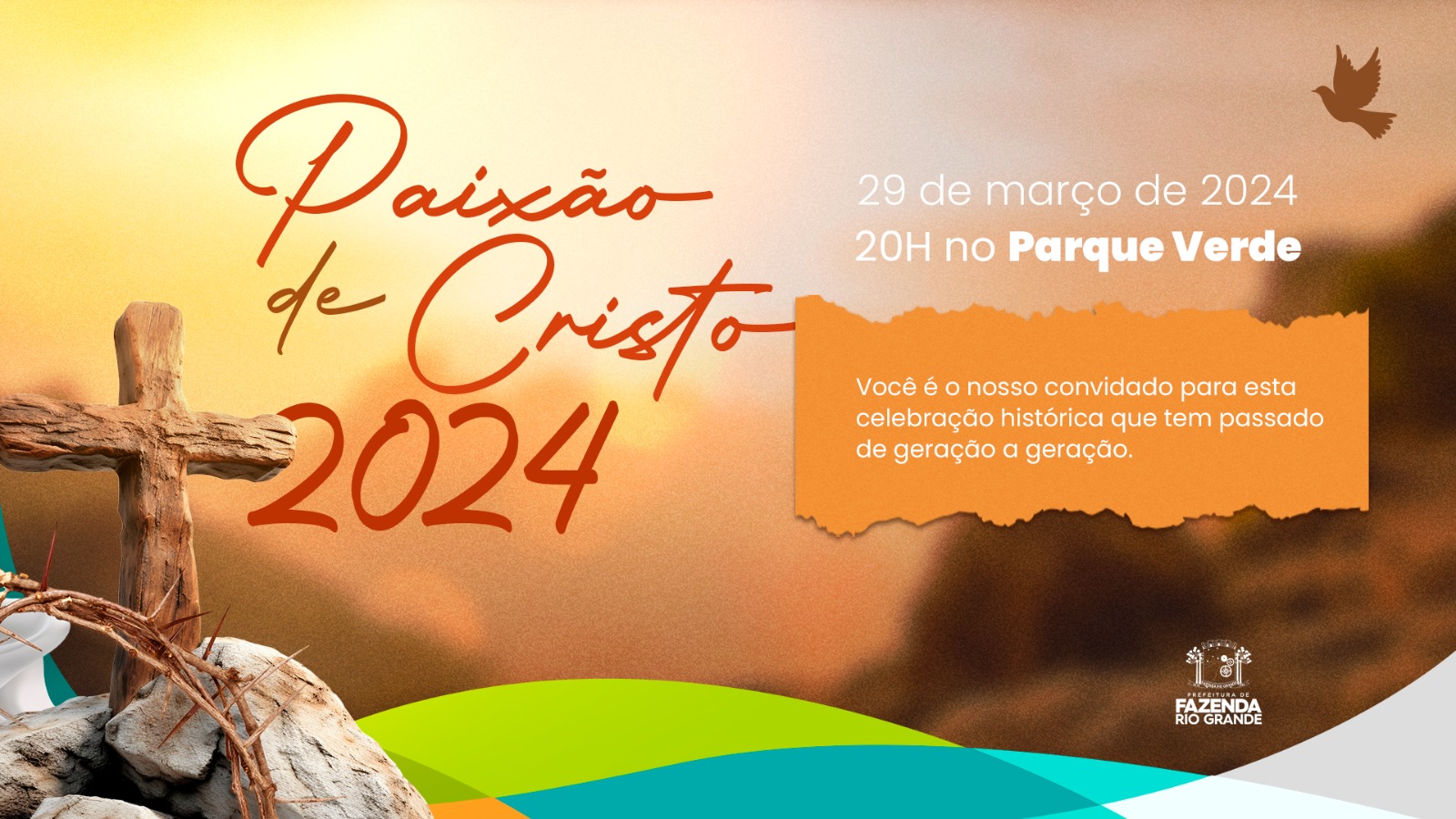 Participe do espetáculo da Paixão de Cristo
