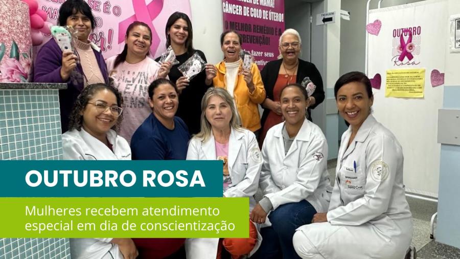 Outubro Rosa: UBSs de Fazenda realizam atividades relacionadas ao tema
