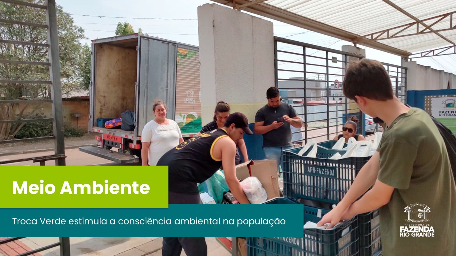 Troca Verde acontece neste sábado (25/11) na E.M. Escola Municipal Guisela Kuss Rieke