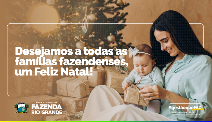 O Natal é sinônimo de carinho e gratidão!