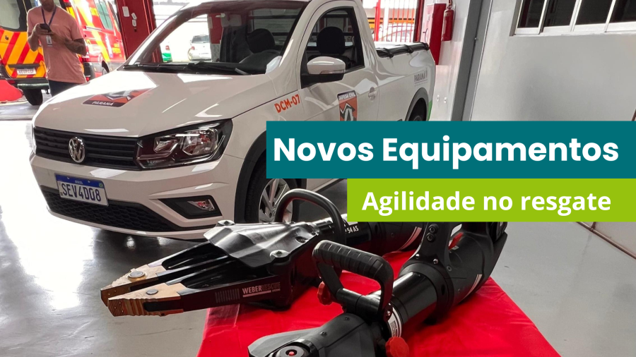 Fazenda Rio Grande recebe novos equipamentos de salvamento