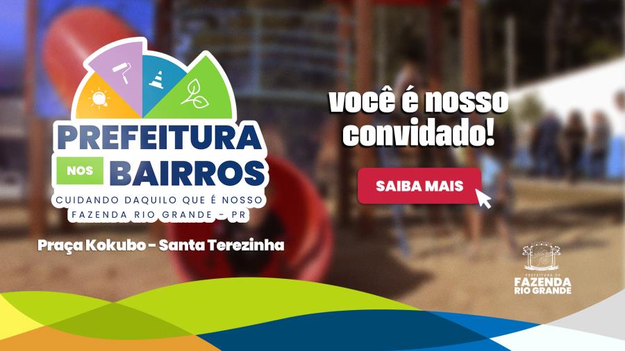 Prefeitura nos Bairros leva serviços e orientações ao Santa Terezinha neste sábado, 25
