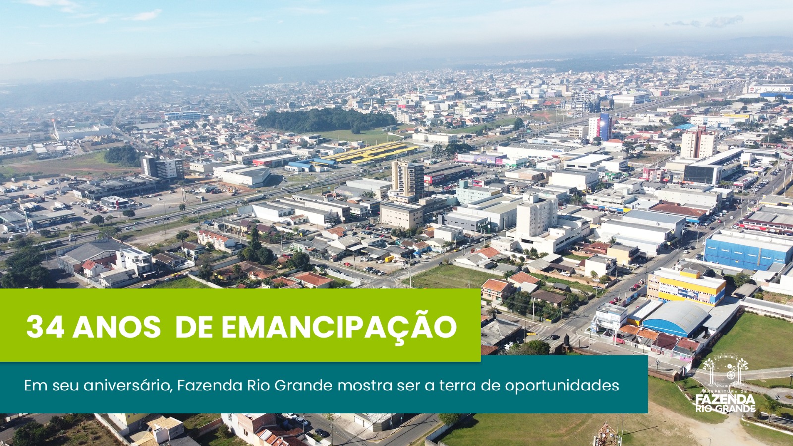 Em seu aniversário, Fazenda Rio Grande mostra ser a terra de oportunidades