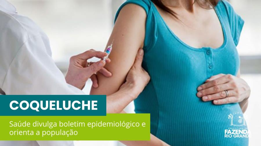 Saúde Municipal divulga boletim e orienta a população sobre a coqueluche