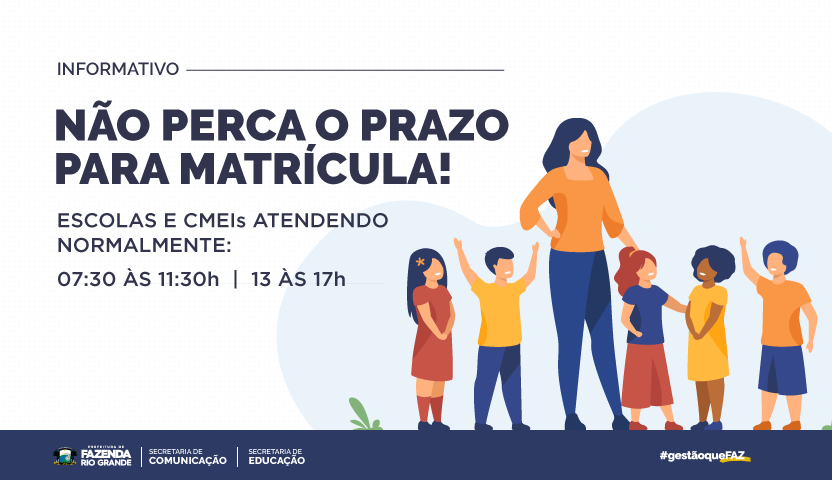 Prazos para rematrícula