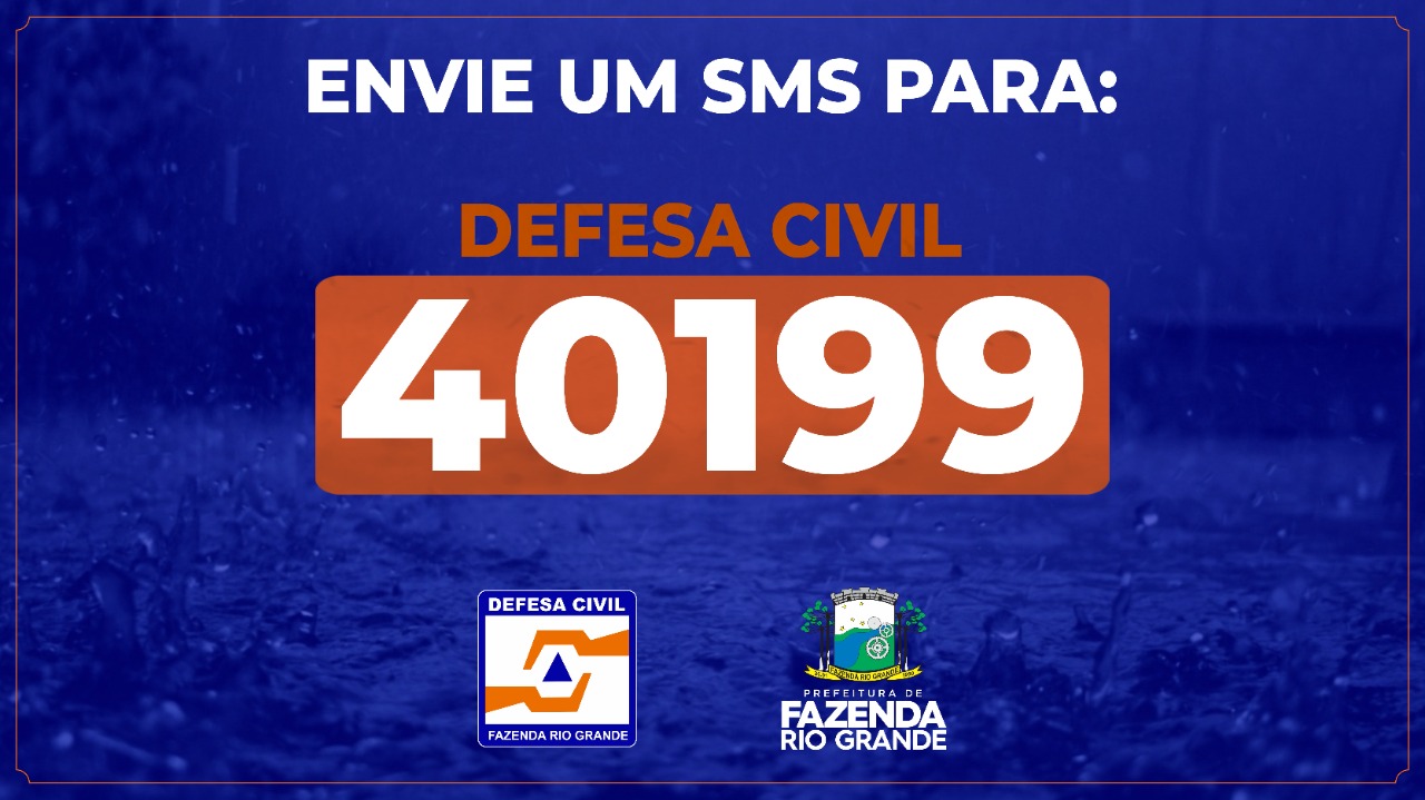 Defesa Civil do Paraná disponibiliza envio de alertas de risco de desastres naturais por SMS