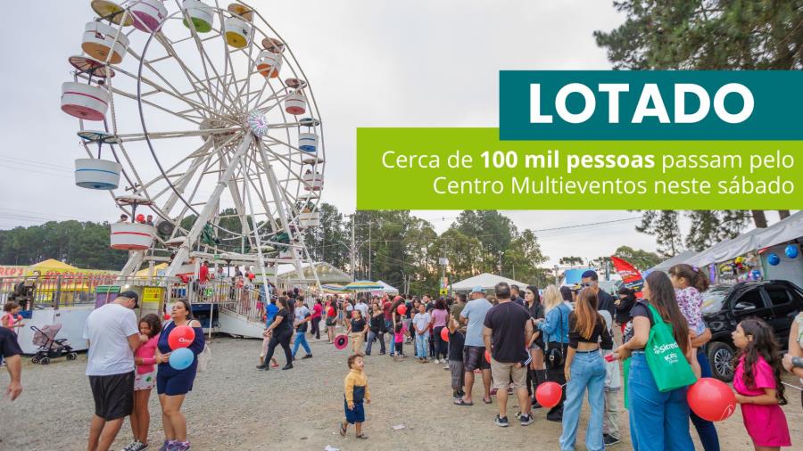Mais de 100 mil pessoas passaram pela 3ª Expo Fazenda neste sábado