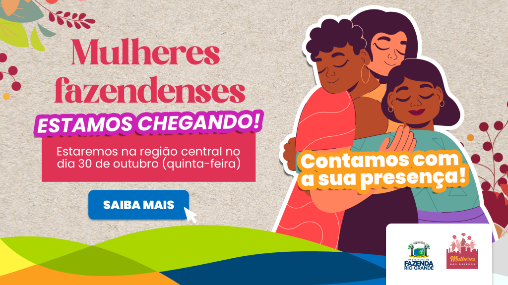 “Mulheres nos Bairros” oferece atendimentos e orientações gratuitas no próximo dia 30 em Fazenda Rio Grande