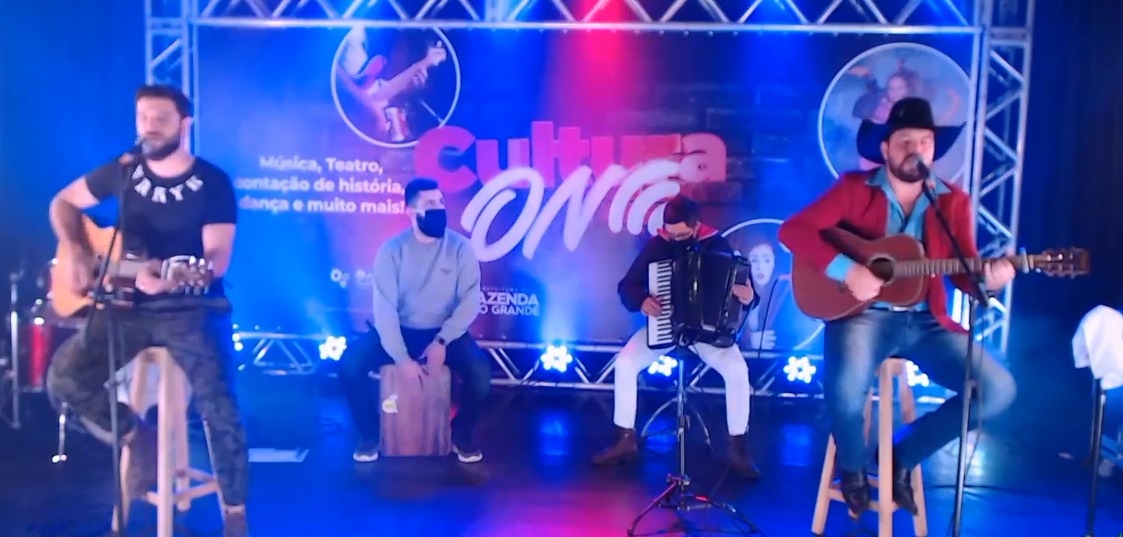 Sullivan e Vinícius foram a atração do Cultura ON