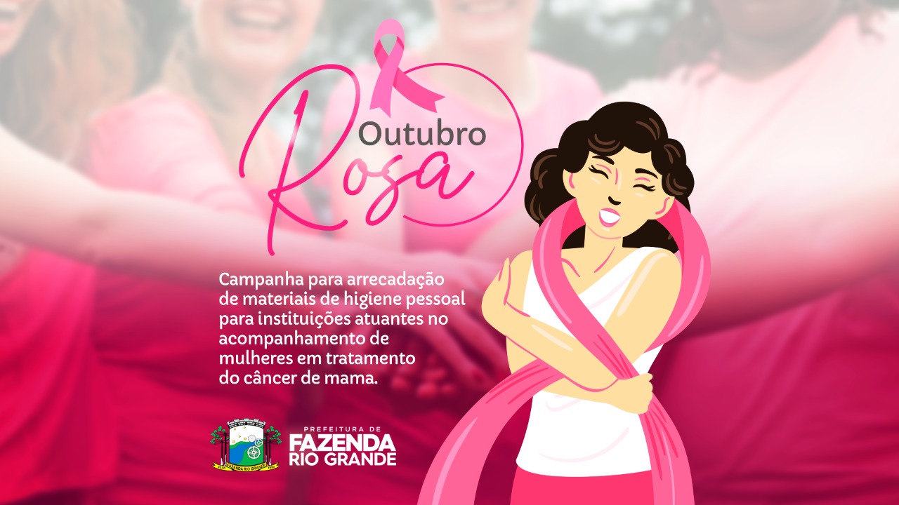 Outubro Rosa: Secretaria da Mulher vai arrecadar produtos de higiene para mulheres em tratamento do câncer de mama