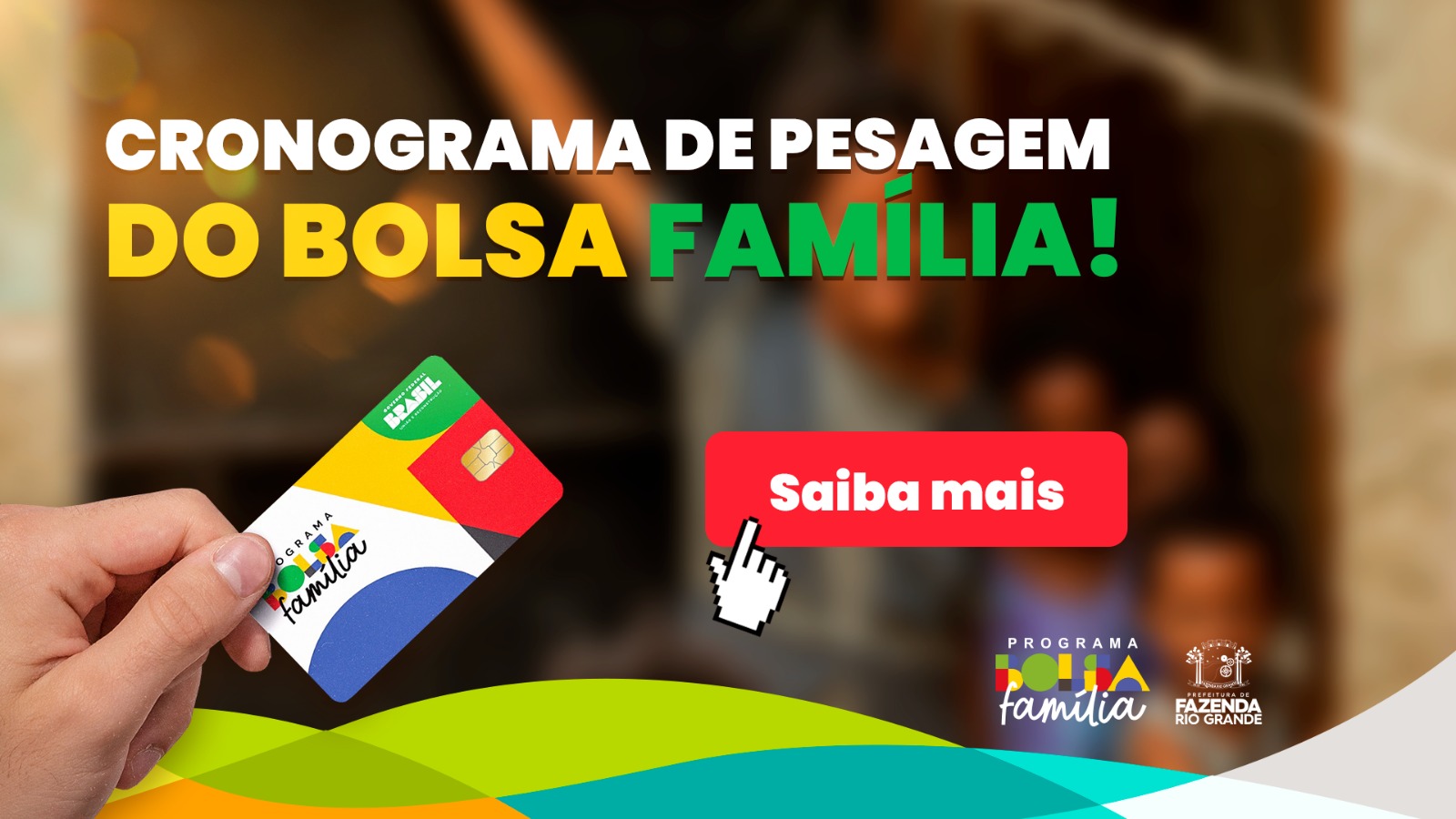 UBS disponibilizam cronograma de Abril da pesagem para o Bolsa Família