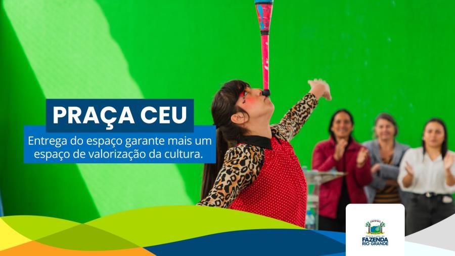 Praça CEU das Artes é entregue a população fazendense