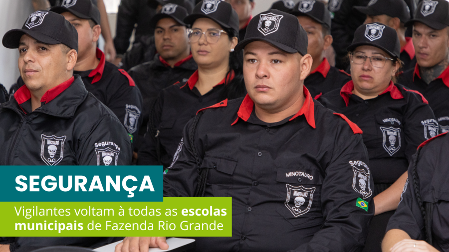 Vigilantes: os guardiões da educação voltam às escolas municipais de Fazenda Rio Grande